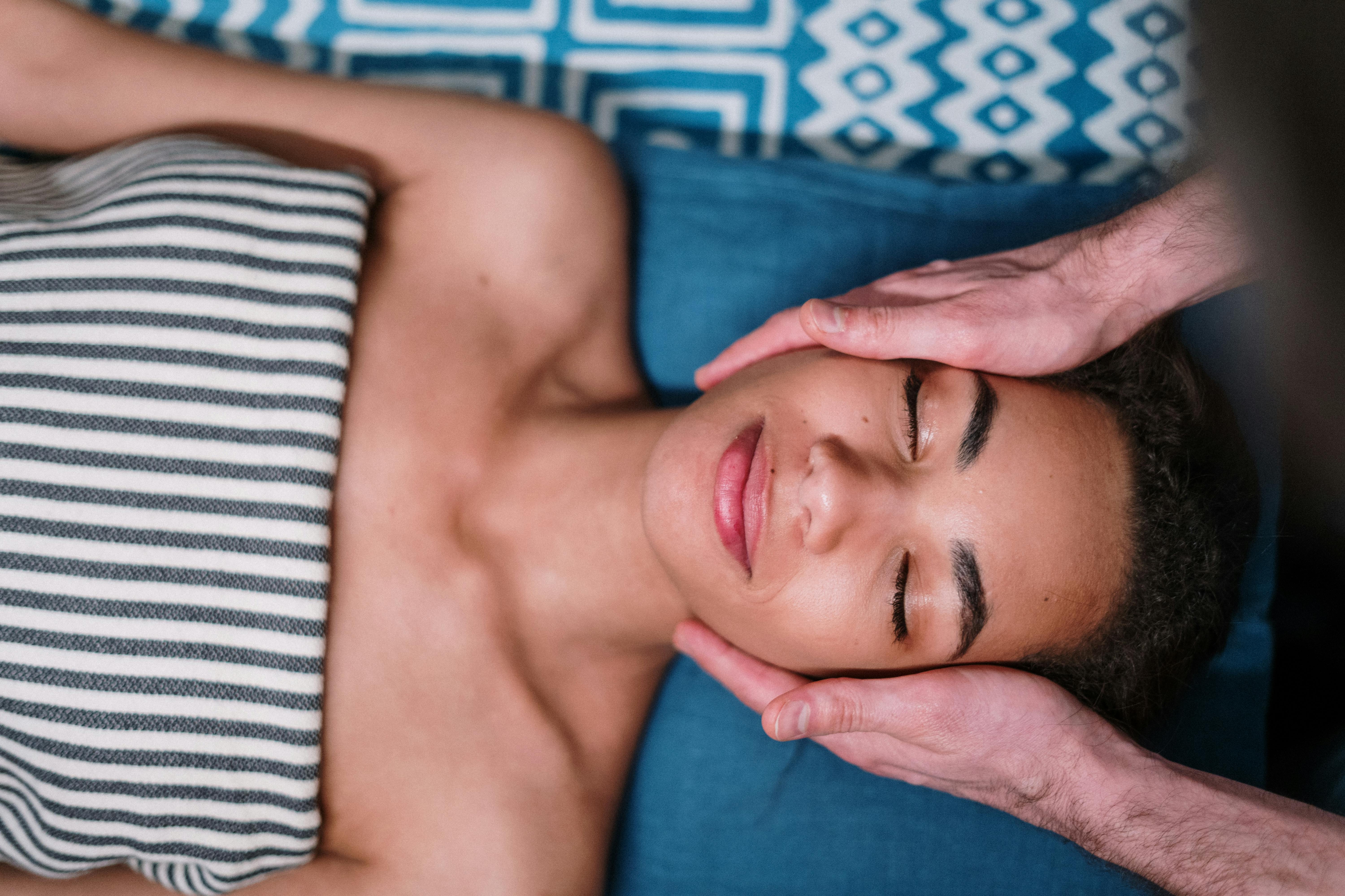 Massage helps in stress